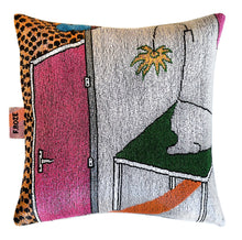 Load image into Gallery viewer, Embroidered Sixties Door Cushion