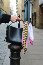 Load image into Gallery viewer, Sixties Door Silk Scarf
