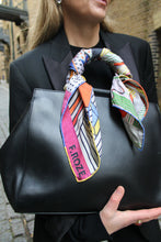 Load image into Gallery viewer, Sixties Wave Silk Scarf
