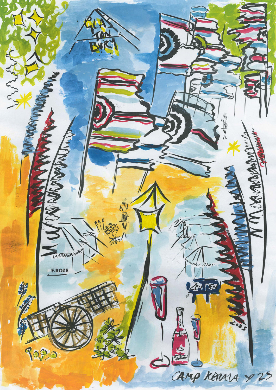 Festival Magic Print