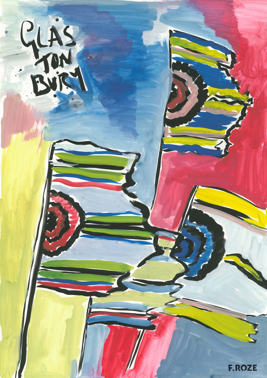 Glastonbury Print