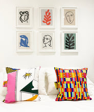 Load image into Gallery viewer, Bold and colourful cushions
